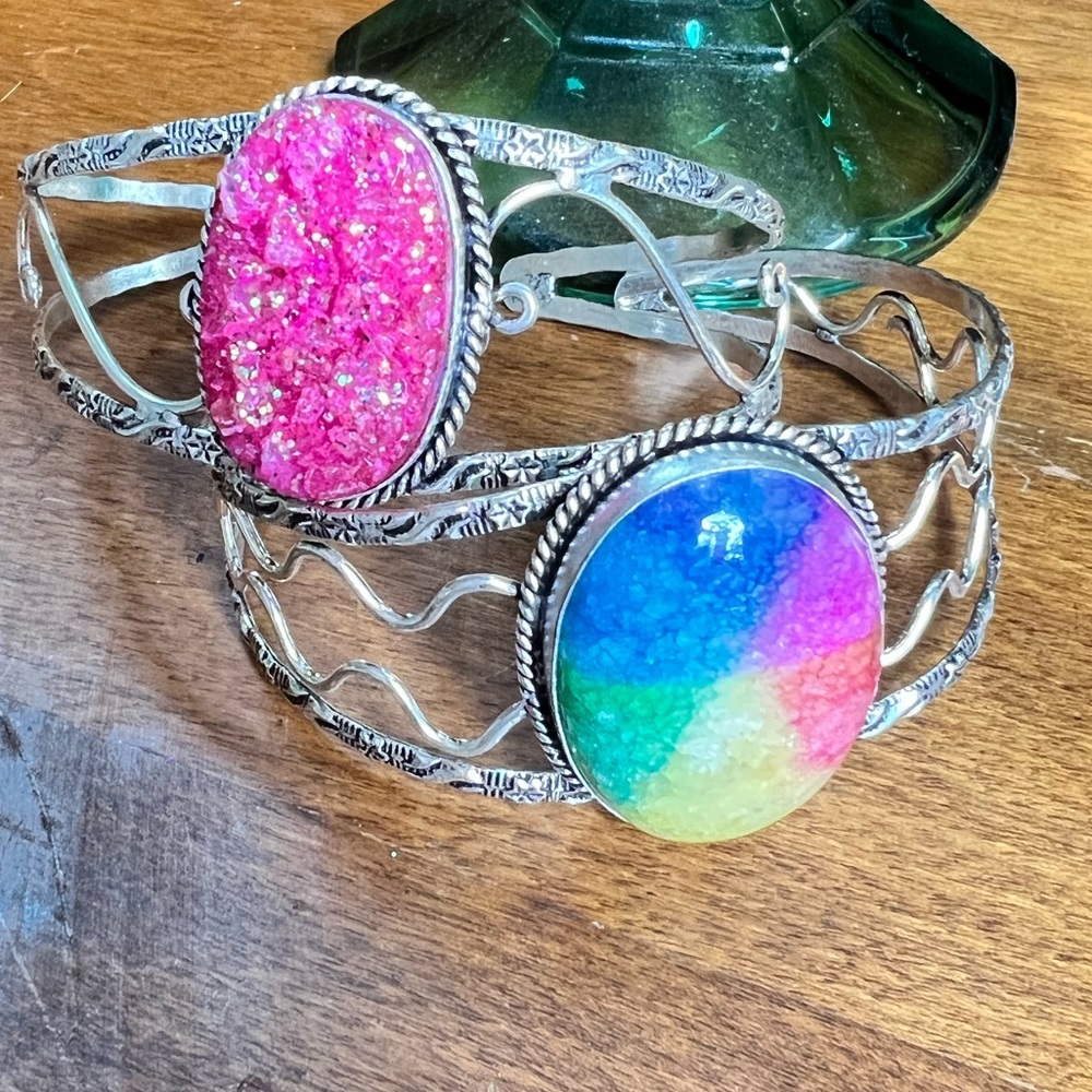 Colorful Cuff Bracelets - Picture 2 of 7